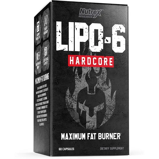 Lipo 6 Harddcore X 60 Caps.