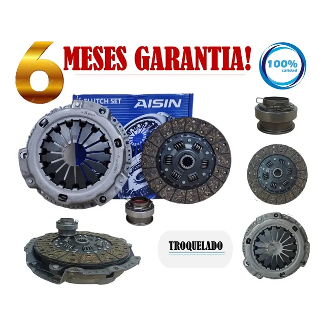 Kit De Crochet Disco Plato Collarin Toyota Machito 4.0 4.5
