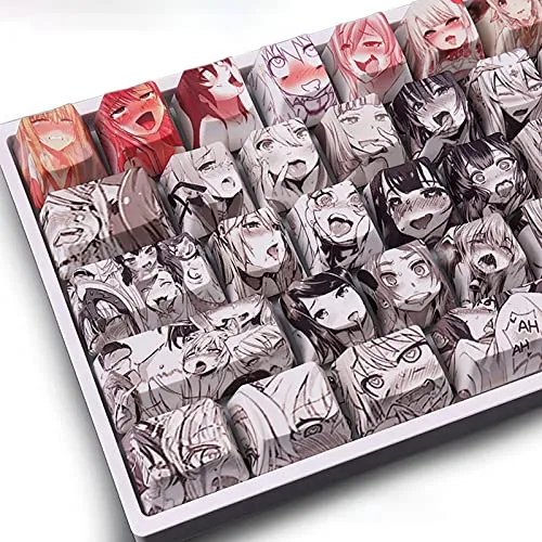 Gliging Anime Keycaps 108 Pbt Dye Sublimation Oem Kfcje