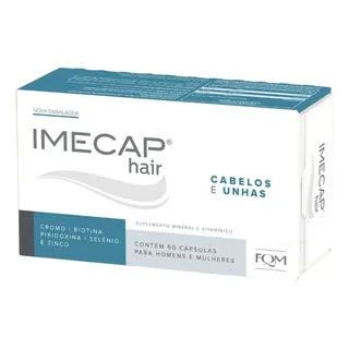 Imecap Hair 60 Capsulas - Vitamina Para Cabelos E Unhas Com Biotina Imecap Hair 60 Capsulas - Vitamina Para Cabelos E Unhas Com Biotina