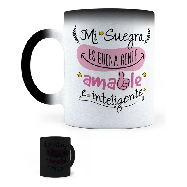 Taza Mágica Mi Suegra Es Buena Gente