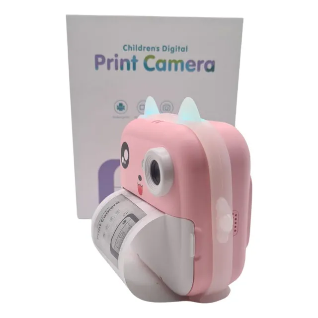 Cámara Mini Impresora Portátil Térmica Única Con 5 Rollos!!