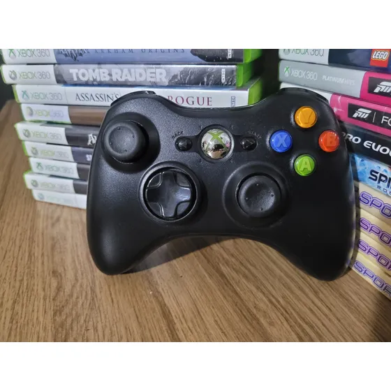 Controle Wireless Xbox 360 Original Todo 100% Nunca Aberto