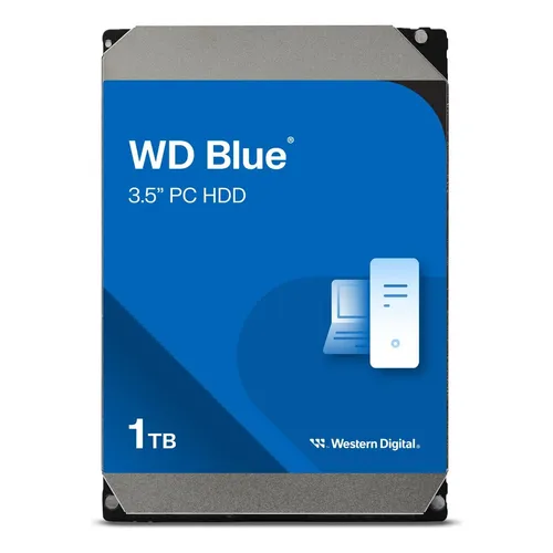 Western Digital Disco Rígido Interno Wd Blue Pc 6tb - 5400 Rpm