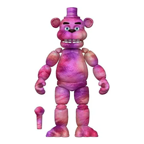 Freddy Tie Dye Figura Original Five Nights At Freddy's Fnaf
