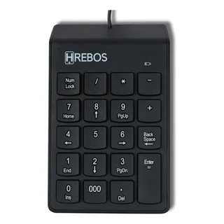 Teclado Numérico Mini Portåtil 19 Teclas Pc Notebook Teclado Numérico Mini Portåtil 19 Teclas Pc Notebook