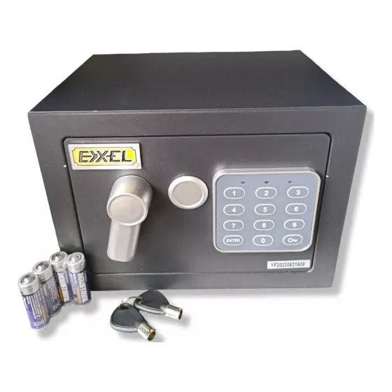Caja De Seguridad Caja Fuerte Electronica Teclado - Exxel