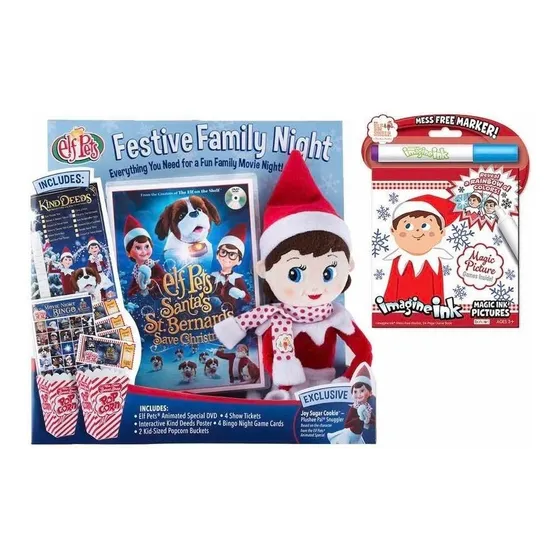 Peluche Duende Elfo The Elf On The Shelf Cd Y Accesorios