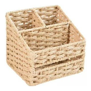 Caja Pañuelos De Mimbre Almacenadora De Servilletas, Celular Caja Pañuelos De Mimbre Almacenadora De Servilletas, Celular