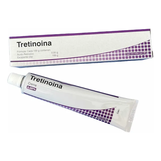 Tetrinoina Crema 0.05% Ácido Retinoico