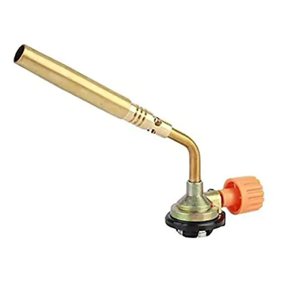 Soplete Flambeador Soldador A Gas Butano Cocina Camping Dorado