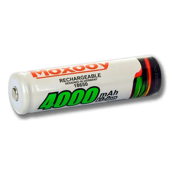 Batería Recargable Maxday 18650 4000mAh Litio Cilíndrica 3.7V | Cuotas sin interés
