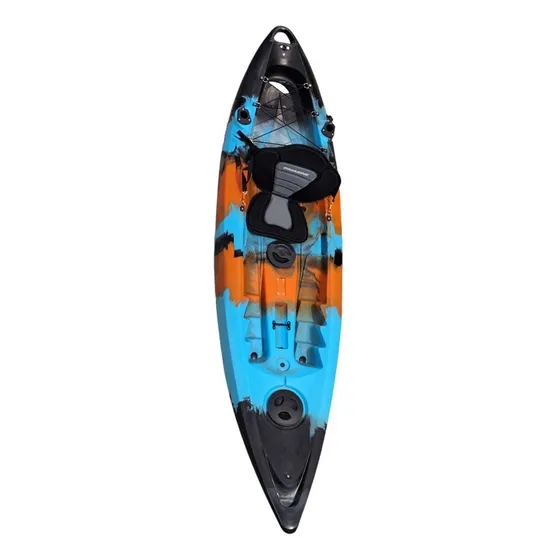 Kayak Single Dimarine Travel Celeste-negro-naranjo
