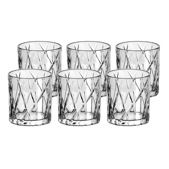 Copo Baixo para Whisky Forest 315ml 6 Unidades Haüskraft