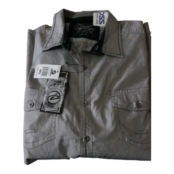 Camisa Drill Clothing Company  N-y-c 1976  Xl  Large  Usa