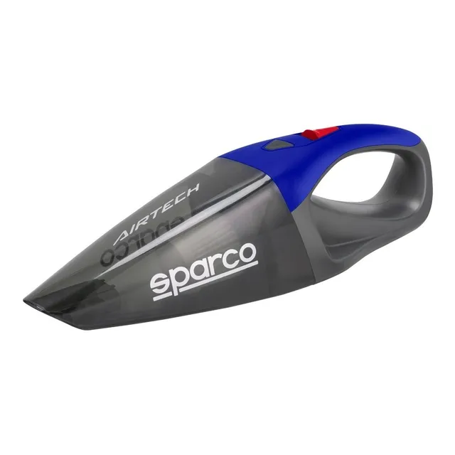 Aspiradora carro Sparco 12v boquillas intercambiables color azul SPV1302AZ