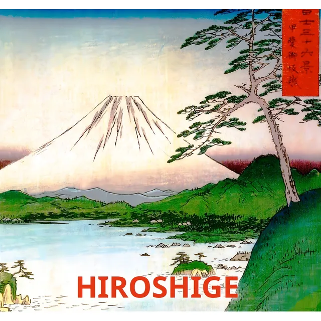 Hiroshige, de Nentiwig, Janina. Editorial Paisagem Distribuidora de Livros Ltda., capa dura em espanhol/inglês/francês/alemão, 2016
