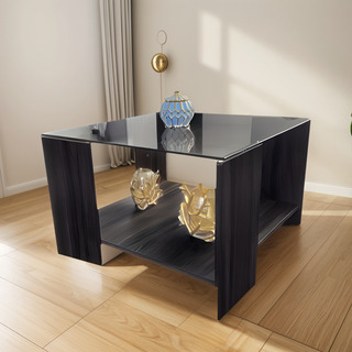 Mesa De Centro Lujo Minimalista Sala Depa Cristal Templado Mesa De Centro Lujo Minimalista Sala Depa Cristal Templado