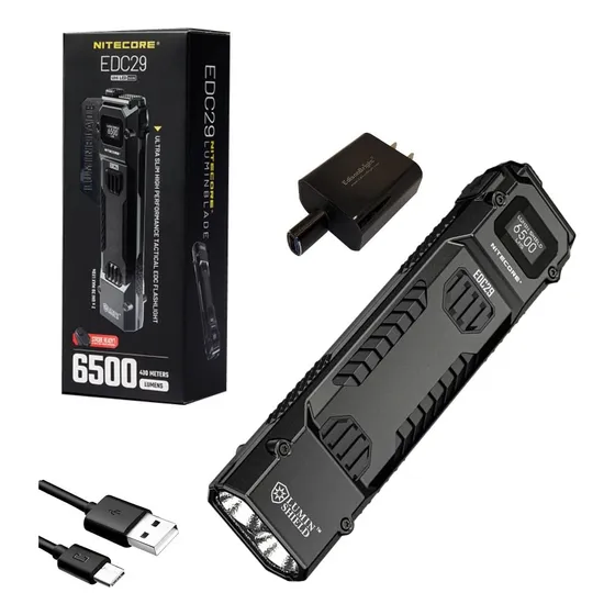 Linterna Edisonbright Nitecore Edc29 6500 Lúmenes