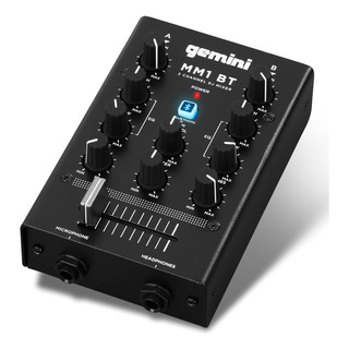 Gemini Portable Bluetooth Dj Mixer 2-channel Mini Audio... Gemini Portable Bluetooth Dj Mixer 2-channel Mini Audio...