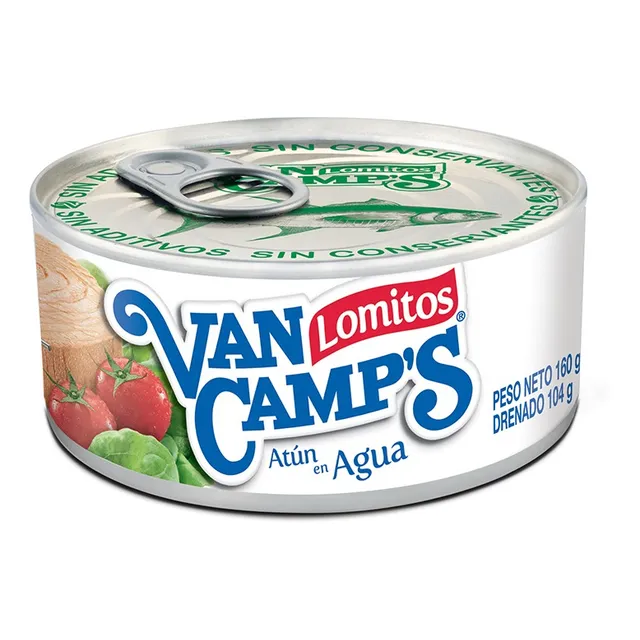 Atún Lomito En Agua Van Camps 160g
