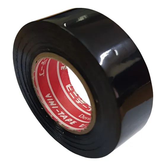 Cinta Aisladora Negra Vini Tape Pvc Rollo X 20 Mts