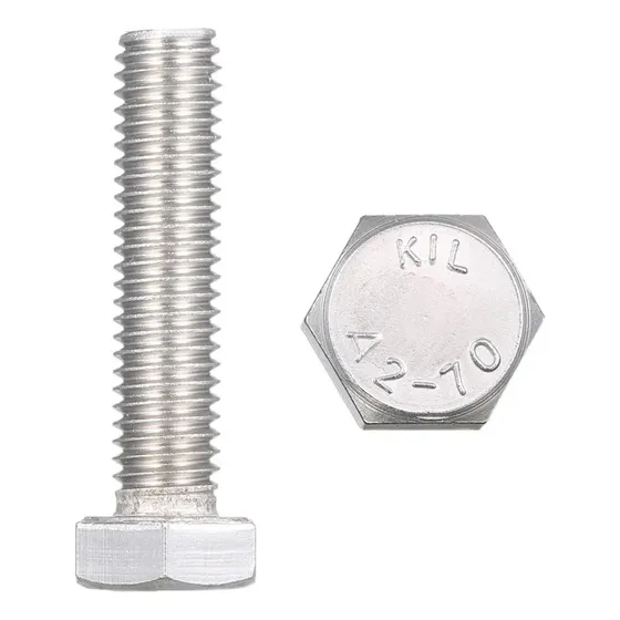 Gls Tornillo Hex Inox 1/2 X 1 Tuerca Y Rondanas // 200