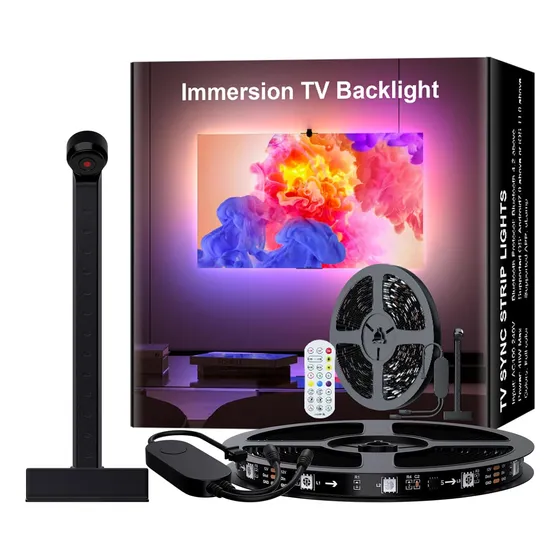 Led Retroiluminacion  Rgb Para Tv 55 A 75  Con Camara