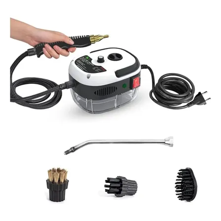 Limpador A Vapor Vaporizador 2500w Portátil Alta Temp Presão Branco 220v