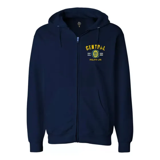 Campera De Salida Algodon Rosario Central Canguro C/ -m-