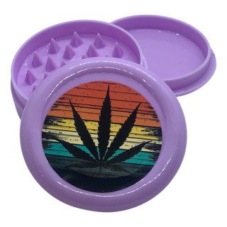 Kit Grinder Moledor De Hierbas Plástico 60 Mm Colores Kit Grinder Moledor De Hierbas Plástico 60 Mm Colores