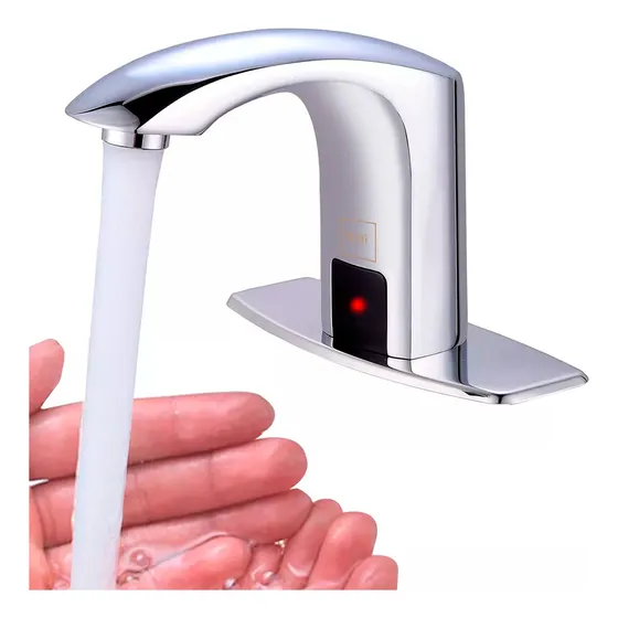 Llave Lavamanos Grifo Con Sensor Automatico 220v O Pilas 