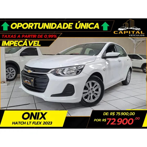 Chevrolet Onix Onix Hatch Lt 1.0 12v Flex 5p Mec.