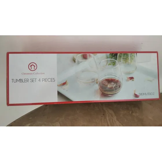 Vaso Trago Largo. Elegante Set De Vasos Tumbler, 
