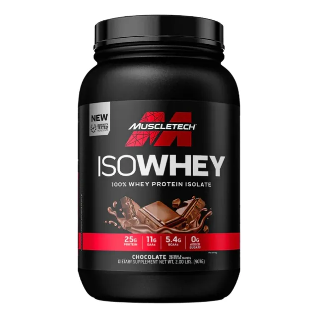 Muscletech Proteína Isolate Iso Whey Polvo 2lbs Chocolate