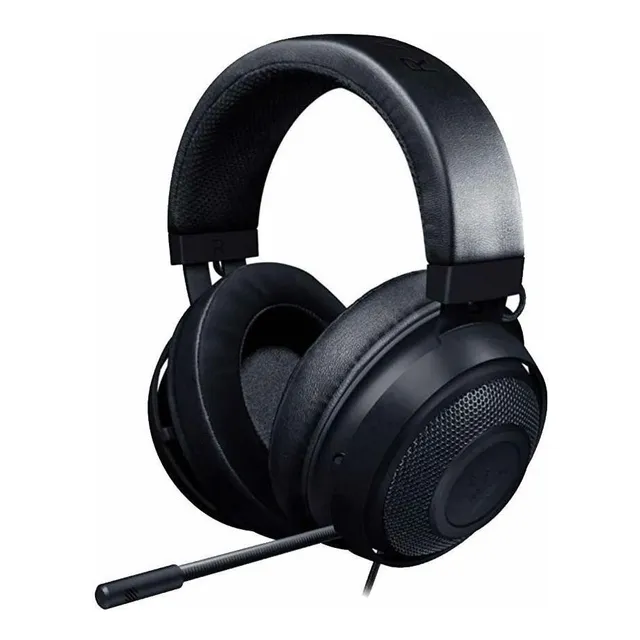 Audífonos Gamer Razer Kraken Multiplataforma Consola Pc Color Classic black