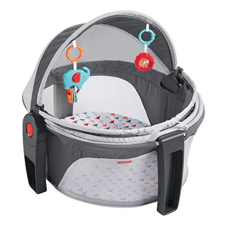 Domo Portátil 2 En 1 Para Bebés Con Protección Solar Y Jugue