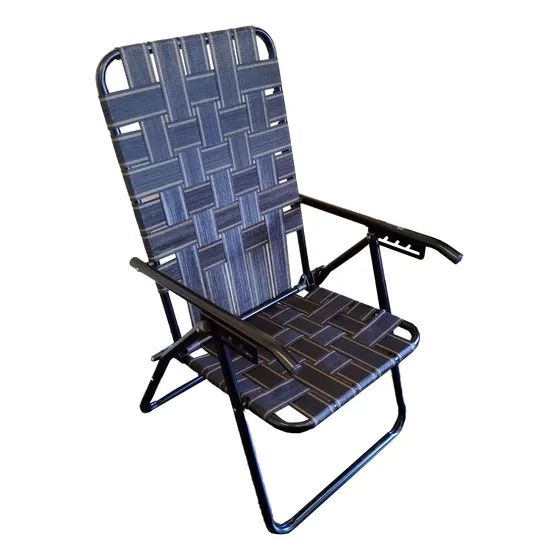 Sillon Reposera Plegable Black Descansar 80042 5 Posiciones