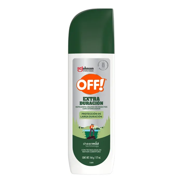 Repelente de Mosquitos en Spray OFF! Extra Duración 117ml