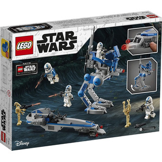 Lego Star Wars Clone Troopers Legión 501 75280 Kit De Constr Lego Star Wars Clone Troopers Legión 501 75280 Kit De Constr