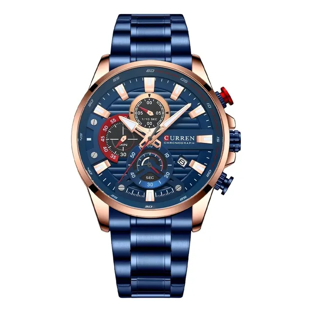 Reloj Curren Caballero Elegancia Funcionalidad Cronógrafos