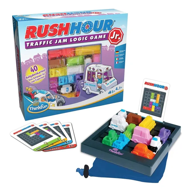 Thinkfun 76442 - Rush Hour Junior - El Conocido Juego