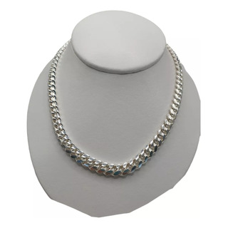 Cadena Barbada 1 Y 1 Redonda Plata 925 Lisa 60cm X 8mm Cadena Barbada 1 Y 1 Redonda Plata 925 Lisa 60cm X 8mm