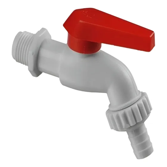 Canilla Esfera 1/2 Pvc Plastico Con Pico Acople Rapido