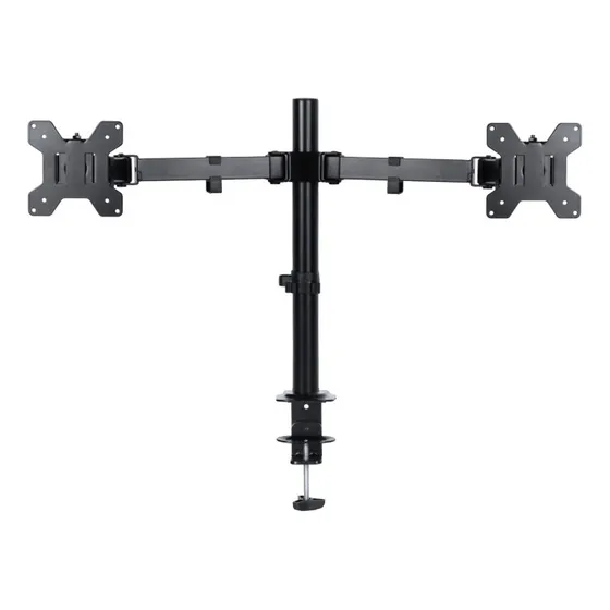 Suporte 2 Monitores 13 A 32'' Vesa 100x100 75x75 Articulado Cor Preto