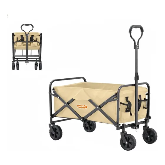 Carrito Plegable Carretilla Mercado Playa Camping