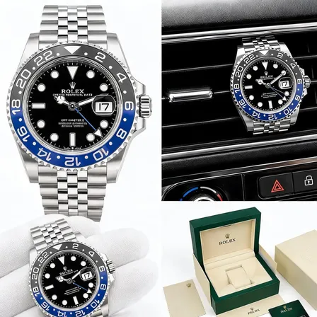 Relógio Rolex Gmt Master Ii Automático Base Eta 3035