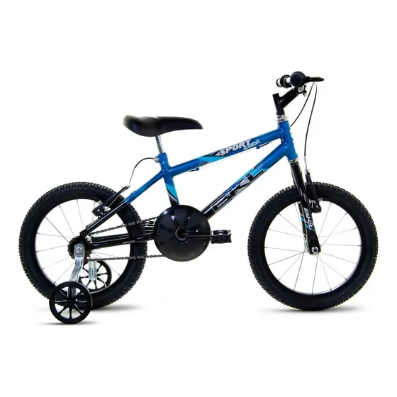 Bicicleta Bkl Sport Jr. 16  Menino Com Rodas Treinamento R16