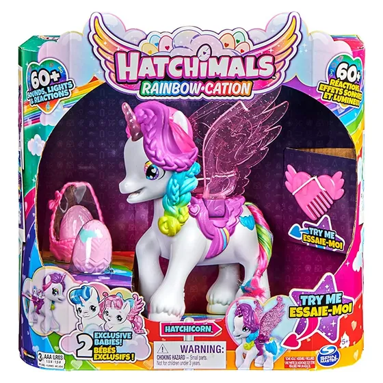 Hatchimals, Juguete De Unicornio Hatchicorn Coleccionable