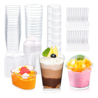 Alexpre Paquete De 360 ??vasos De Postre De 5 Oz Y 6 Oz Con Alexpre Paquete De 360 ??vasos De Postre De 5 Oz Y 6 Oz Con